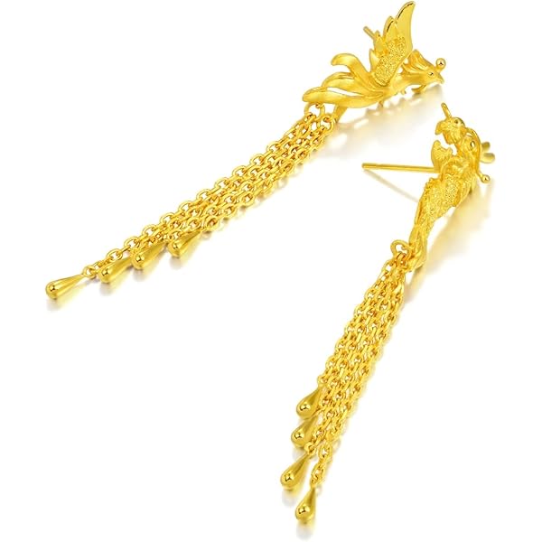 Details more than 84 24k chinese gold earrings super hot 3tdesign.edu.vn