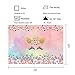 F-FUN SOUL 7x5ft Fairy Tale Theme Photography Backdrops Golden Unicorns Pink Flowers Photo Background Kids Birthday Party Photo Props FSGE009