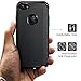 iPhone 8 case, iPhone 7 case, Slim Fit TPU Rugged Back Cover Non-slip Grip Tight Heavy Duty Protection Yesgo Case for Apple iPhone 8 & iPhone 7 - Matte Black