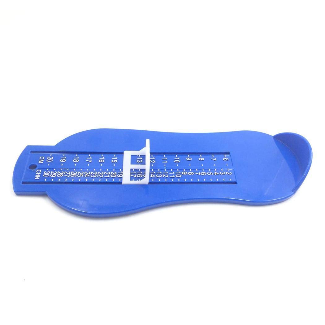 Gijoki Household Plastic Children Foot Length Measuring Ruler Baby Feet Measurer Shoe Measuring Devices