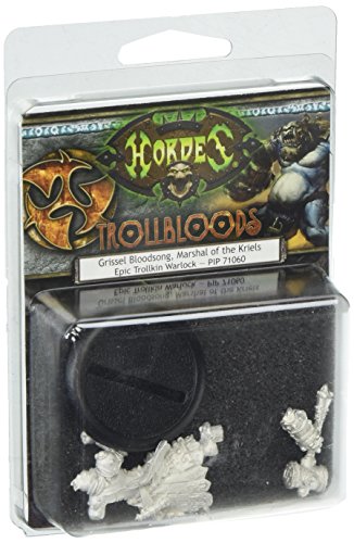 Privateer Press Hordes - Trollblood - Epic Warlock Grissel Bloodsong Model Kit