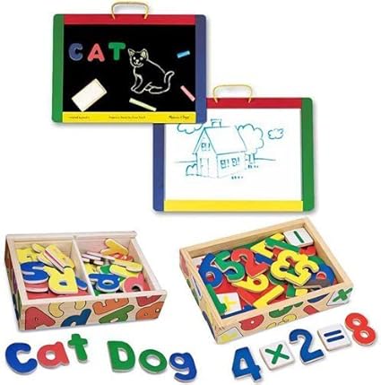 melissa and doug magnetic chalkboard