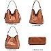 Hobo Bags for Women,DDDH Ladies Handbags Purses Crossbody Shoulder Bucket Bag Faux Leather Camel
