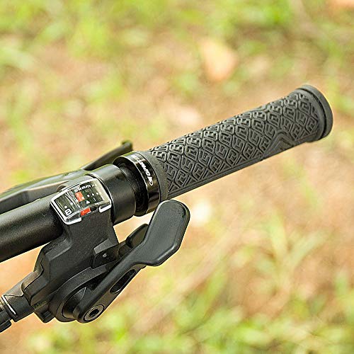 image for GPMTER Bike Handlebar Grips, Single Lock on Bicycle Handle Bar, for BM