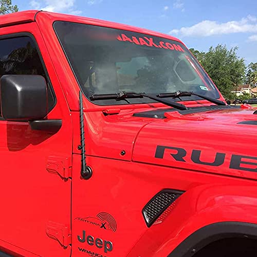 KSaAuto 13" Antenna for Jeep Wrangler JL JK TJ JKU JLU Gladiator