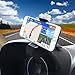 Smartphone Car Mount, HUD Simulating Atex Design Phone Crocs Jaw Dashboard Clip Holder Cradle Phone Safe Driving Compatible for All Smartphones with up to 6.5 inches Display and up to 0.6 in Thick.