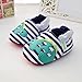 Delebao Baby Infant Toddler Cartoon Rubber Sole Crib Shoes Slippers Prewalker 3-24 Months (18-24 Months, Dinosaur)