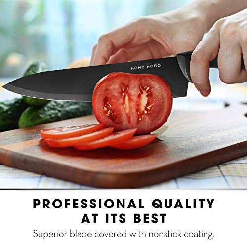 Chef Knife Chefs Knife - 8 Inch Chef Knife 8 Inch Chef's Knife Chef Knives - Sharp Knife Made Out Of Stainless Steel With Ergonomic Handle Protective Finger Guard - Kitchen Knife Cooking Knife