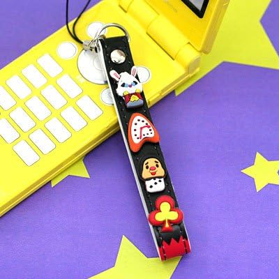 Amazon ディズニー アリスインワンダーランド Button Strap ボタンストラップ ホワイトラビット トランプ兵 ジュエリー 通販