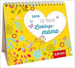 Für Meine Lieblingsmama 2018 Mini Monatskalender Amazonde - 
