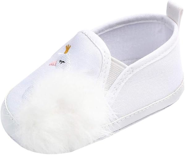Amazon Baomaba 子供靴 ベビーシューズ シングルシューズ 幼児の靴 滑り止め 履き脱ぎやすい 出かけ プレゼント 軽量 ソフトソール 柔らかい 白鳥の毛玉 人気 ガールズ ベビーシューズ