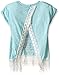 Beautees Girls' S/s Top-Dream Scrn W/Lace