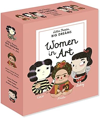 Frances Lincoln Ltd Little People, Big Dreams: Women in Art: 3 Books from the Best-Selling Series! Coco Chanel - Frida Kahlo - Audrey Hepburn