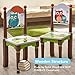 Fantasy Fields - Enchanted Woodland Thematic Hand Crafted Kids Wooden Table and 2 Chairs Set | Imagination Inspiring  Hand Crafted & Hand Painted Details | Non-Toxic, Lead Free Water-based Paint