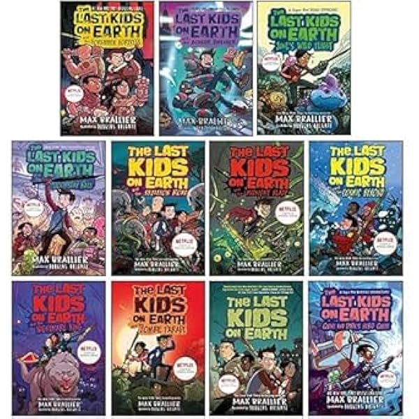The Last Kids on Earth 全11巻セット The Last Kids On Earth Series Books 1 - 11 Collection Set By Max