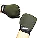 Crytech Workout Glove for Women Men, Breathable Anti-Slip Half Finger Sport Gloves Fingerless Training Gloves with Wrist Support for Fitness Gym Exercise Weight Lifting Cycling (Large, Army,Green)thumb 4