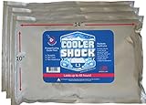 Cooler Shock Large Cooler Freeze Packs 10