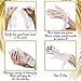 Foot Peel Mask 2- Pack and Moisturizing Gloves Baby Feet Manicure and Pedicure Kit Exfoliating Foot Treatment Home- Spa Hand Therapy Peeling Away Calluses and Dead Skin Cellsthumb 4
