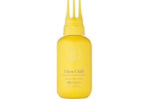 TPH BY TARAJI Ultra Chill Cooling Hair Serum with Aloe, Biotin & Tea Tree Oil | Aromatherapy Scalp Treatment to Soothe & Refresh Dry Damaged Hair | Cruelty Free, Vegan Serum for Women & Men, 4 fl oz