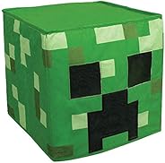 Minecraft Creeper Block Head Costume Headpiece, Official Minecraft Costumes, Single Size Kids Costume Accessor
