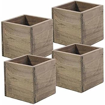 Amazon.com : Reclaimed Barnwood Planter Box - Weathered 