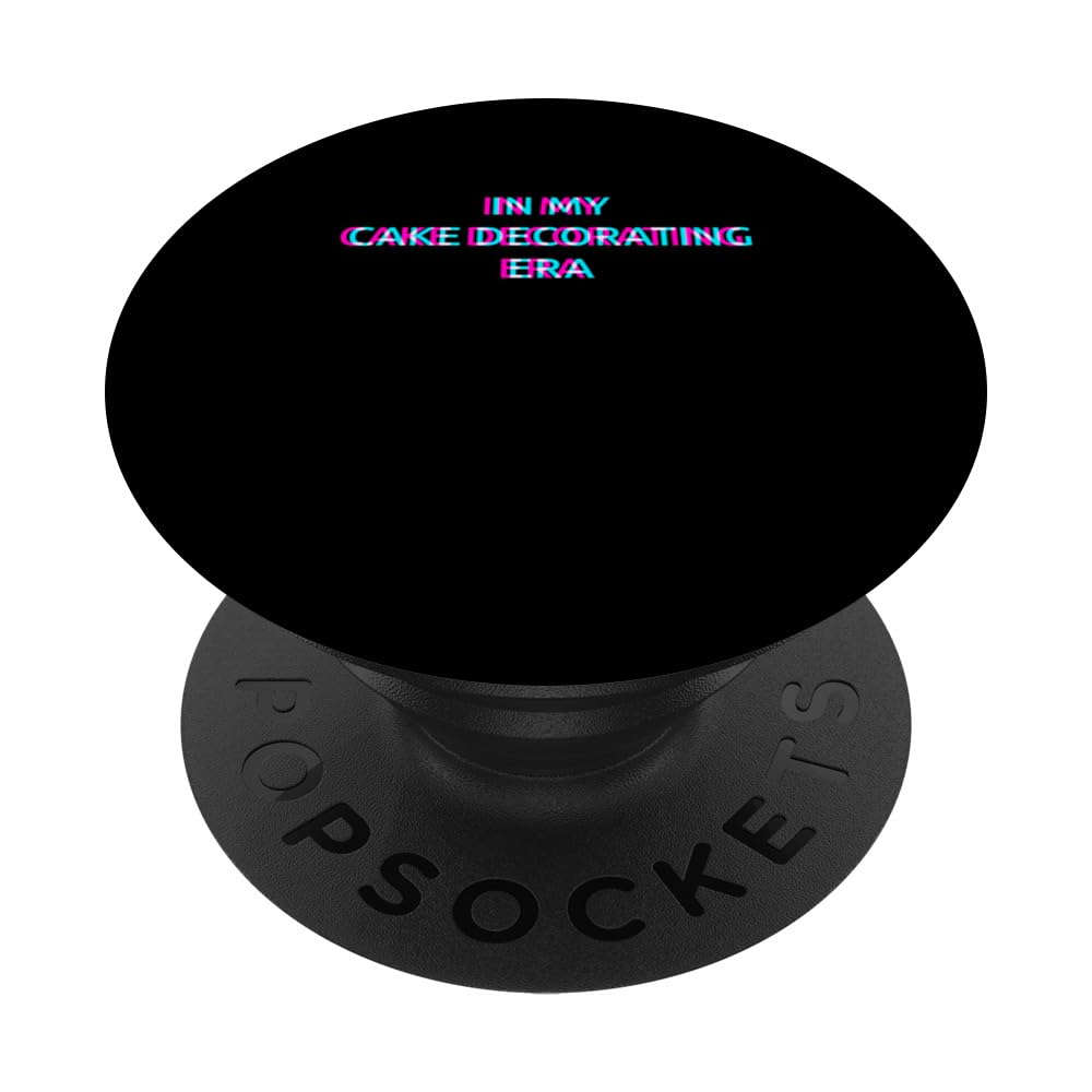 In My Cake Decorating Era 80s Retro Style PopSockets Swappable PopGrip