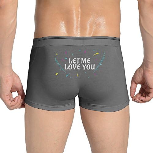 BELKe120 Men's Let Me Love You Lyric-Encore 2016 Boxers Brief Underwear