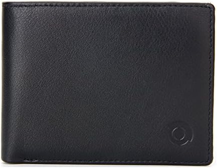 Genuine Leather RFID Blocking Six Slot Slim Pocket Wallet for Men