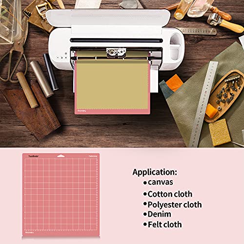 TransWonder Cutting Mats for Cricut, 7 Pack Cutting Mat 12x12(LightGrip
