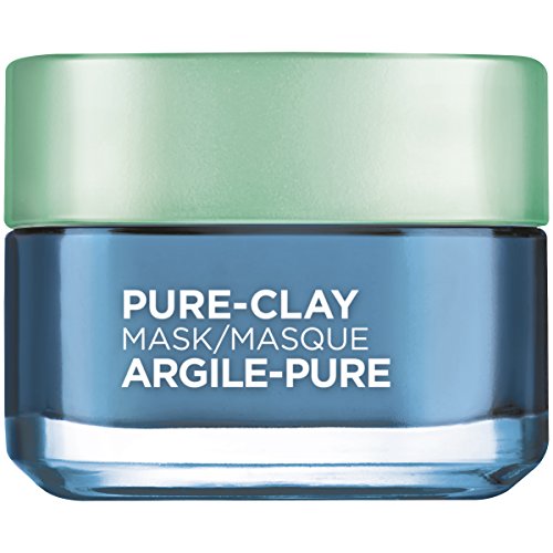 L'Oreal Paris Skin Care Pure Clay Clear & Comfort Mask, 1.7 Ounce