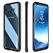 ROYBENS Galaxy S8 Plus Case, Clear Back and Slim Thin Excellent Grip Flexible Soft Silicone Gel Bumper Shockproof Full Body Protection Cover for Galaxy S8 Plus - Black Edge