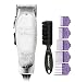 Andis Master Hair Adjustable Blade Clipper, with a Andis Master Dual Magnet 5-Comb Set with a BeauWis Blade Brush