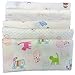 Sweet Layette Baby Washcloths - Reusable Wipes - Cotton Bath Towels for Shower Gift - 30 pcs Baby Handkerchief