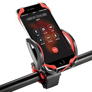 Elekin スマホホルダー 自転車スマホ GPSナビ・スマホ・iPhone固定用 自転車ホルダー