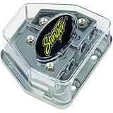Stinger SPD570 PRO Series Maxi Fused Power/Ground Distribution Block with One 4 Gauge Input and Two 8 Gauge Outputs