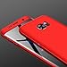 Samsung Galaxy S7 Edge Case,GKK Double Dip Ultra Slim Knight Series Case For Samsung S7 Edge Cover Hybrid PC [HARD] Full Protection Matte Phone Case (Red)