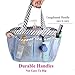 Haundry Mesh Shower Caddy Tote, Portable Shower Caddy Bag with 8 Pockets for College Dorm Room Essentials, Beach, Swimming, Gym