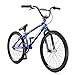 Mongoose Title 24 BMX Race Bike for Beginner or Returning Riders, Featuring Lightweight Tectonic T1 Aluminum Frame and Internal Cable Routing with 24-Inch Wheels, Blue