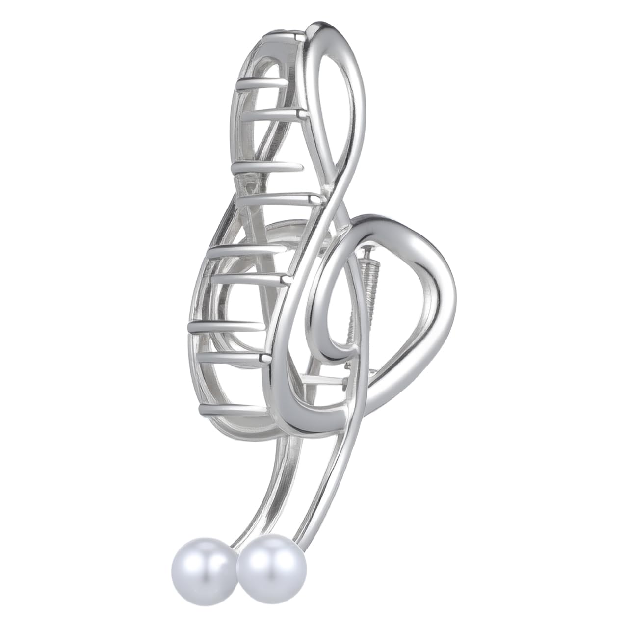 WOFASHPURET Hair Clips for Women Clips for Thick Hair Music Note Hair Clip Hair Clips for Women Hair Accessories Note Music Note Claw Clip Temperament Note Metal