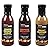 Steven Raichlen Project Smoke BBQ Barbecue Sauce Combo Gift Pack- 3 Pack Southern Grilling Barbeque Set