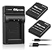 OAproda 2-Pack EN-EL12 Battery and USB Charger for Nikon Coolpix AW130, W300, A1000, A900, AW120, AW100s, B600, S9900, S9500, S9300, S9200, S8200, S6300, S6200, S6100, S800C, S710, S70, P330 Camera