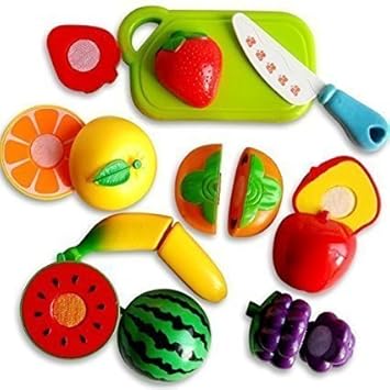 8 Pcs Fruits Cutting Play Toy Set 