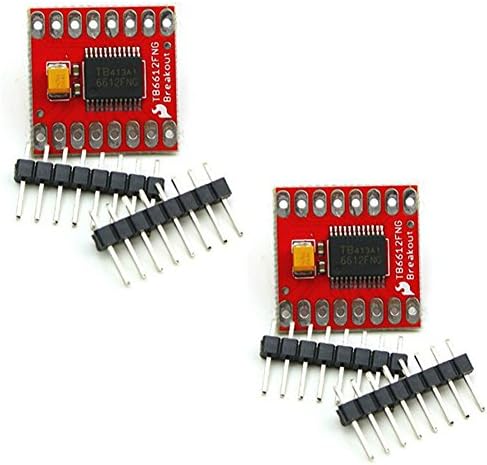 CTYRZCH 2 Pcs TB6612FNG Motor Driver Module for Arduino UNO&amp;MEGA/raspberry pi/AVR/STM32