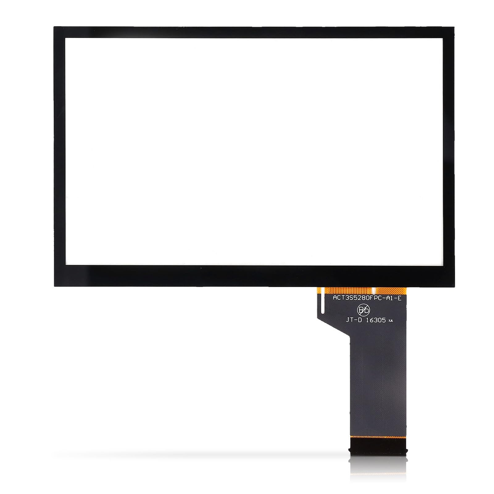 Car Touch Screen Glass, TDO‑WVGA0633F00039 LCD CD DVD Touch Screen Digitizer Replacement for MIB Audio and Video Modification