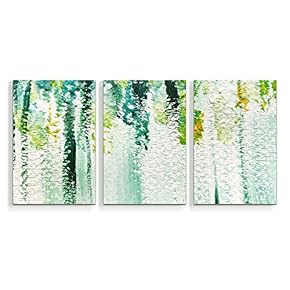 signwin 3 Piece Canvas Wall Art Abstract Color...