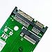 QNINE M.2 to SATA Adapter Card, NGFF SSD Converter to 2.5 or 3.5 Inch SATA3.0 for Laptop or Desktop, Support B or M Key SATA Based Solid State Hard Drive Model 2230 2242 2260 2280