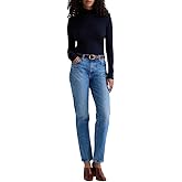 AG Womens The Boyfriend Mid Rise Relaxed Fit