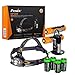 Fenix HP30R 1750 Lumen CREE LED Headlamp (Black color body) 2 X Fenix Li-ion rechargeable batteries and Four EdisonBright CR123A Lithium batteries bundle
