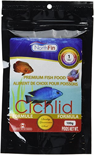 Northfin Food Cichlid Formula 1mm Pellet 100 Gram Package