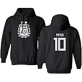 National Soccer 2021 Argentina #10 Lionel MESSI South American Cup Hooded Sweatshirt